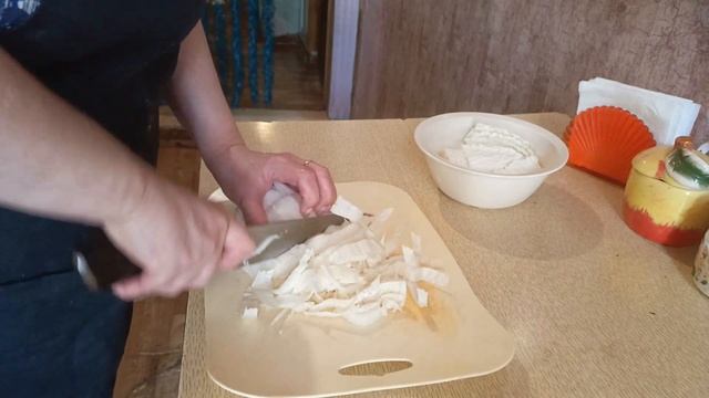 Простой тёплый мясной салат,ну очень вкусный 🔥🔥🔥