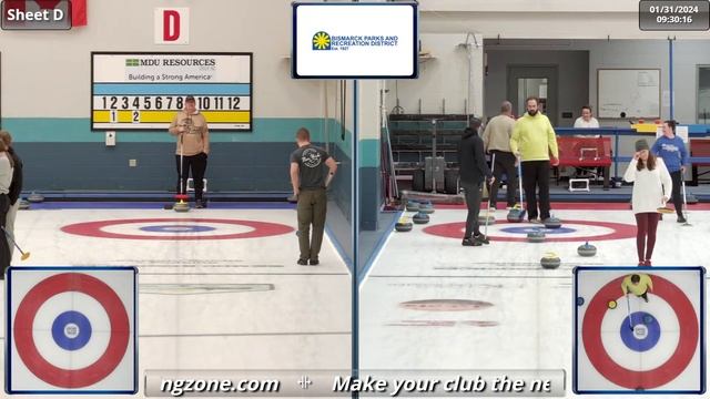 Curling Stadium Bismarck Sheet D 02-01-24 смотреть онлайн