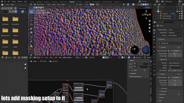 [Blender] Procedural skin bumps [The Mask Workflow] смотреть онлайн