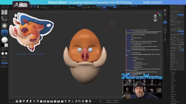 Sculpting Stylized Characters with Shane Olson смотреть онлайн