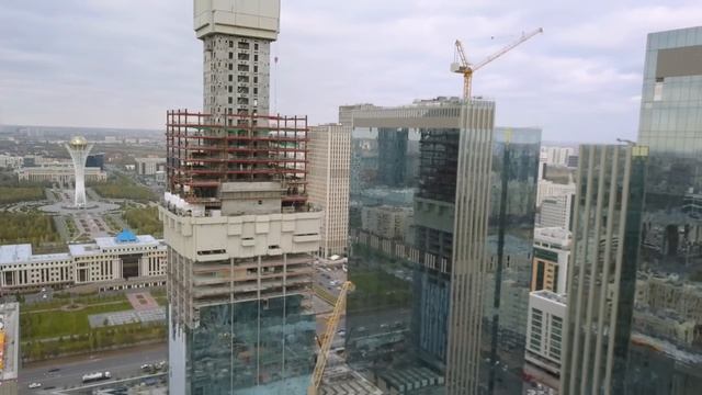 Abu Dhabi Plaza in Astana, October 2017 смотреть онлайн