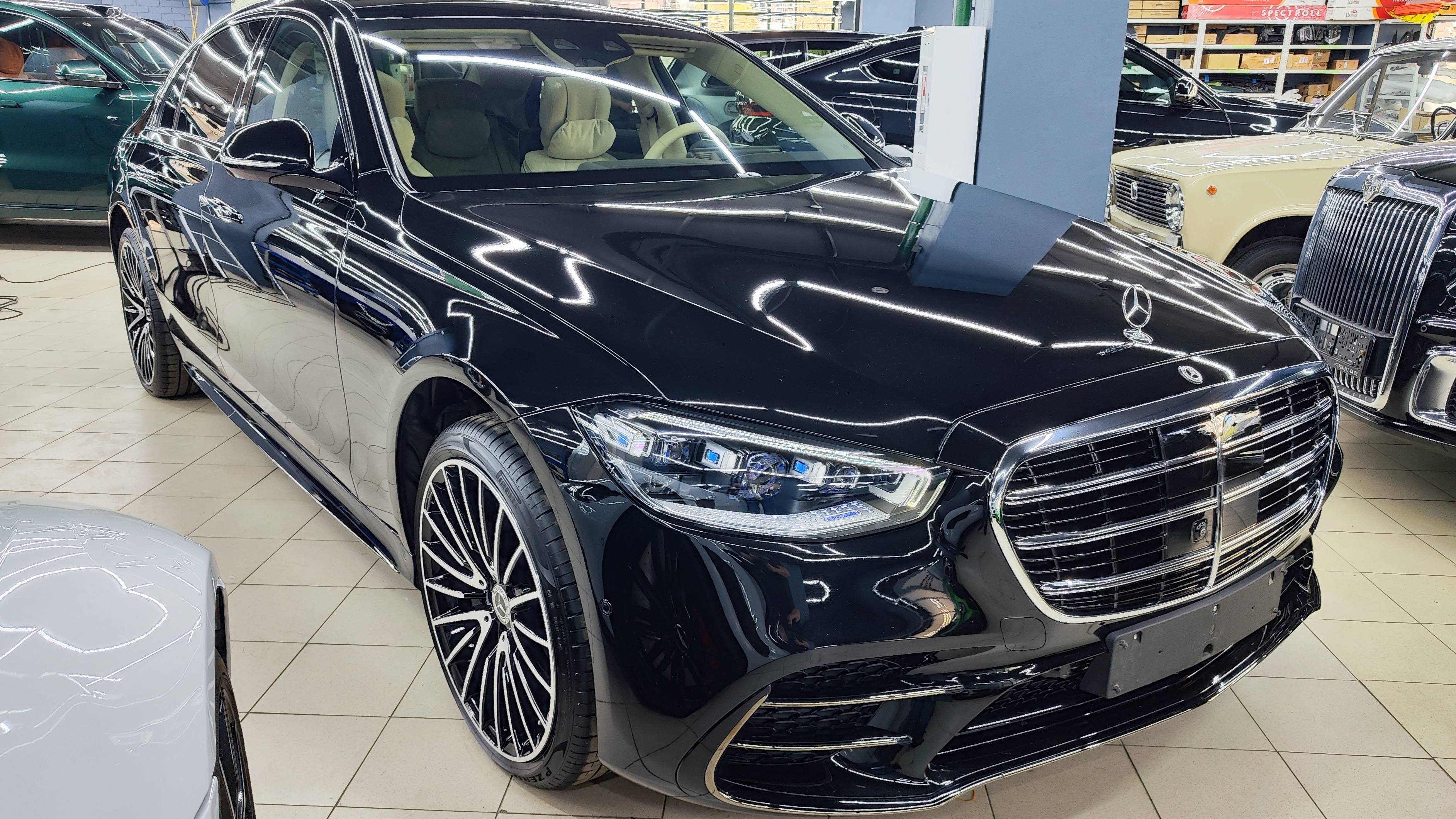 Mercedes-Benz S400d 4MATIC 2023 — РОСКОШЬ НА ГРАНИ ФАНТАСТИКИ! ВСЕГО 11 000 КМ! смотреть онлайн