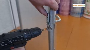 Монтаж специальной ручки для теплиц #своимируками