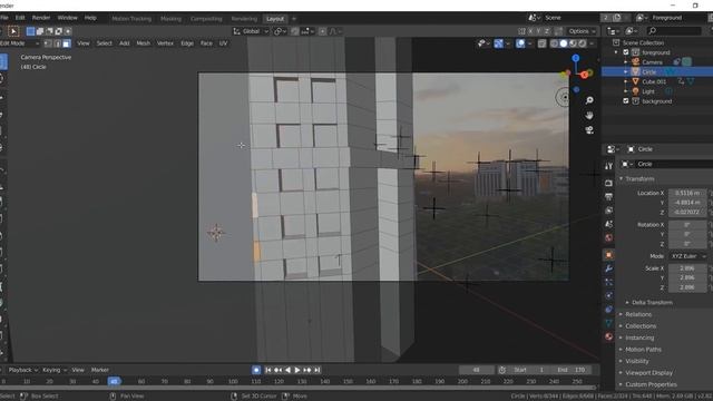 Blender 2.8 VFX Tutorial | Sphere attack смотреть онлайн