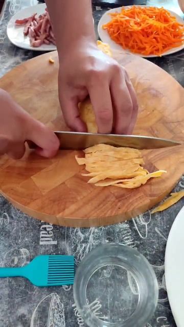 Кимпаб #роллы #корейскаяеда #стритфуд