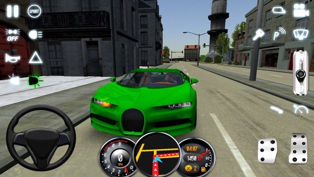 Bugatti Chiron Araba Oyunu (İstanbul Sokakları) || Driving School 2017 - Android Gameplay смотреть онлайн