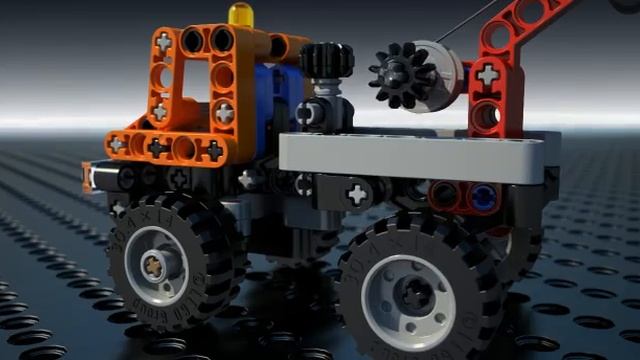 LEGO Technic - 9390 Mini Tow Truck (2012 commercial) смотреть онлайн