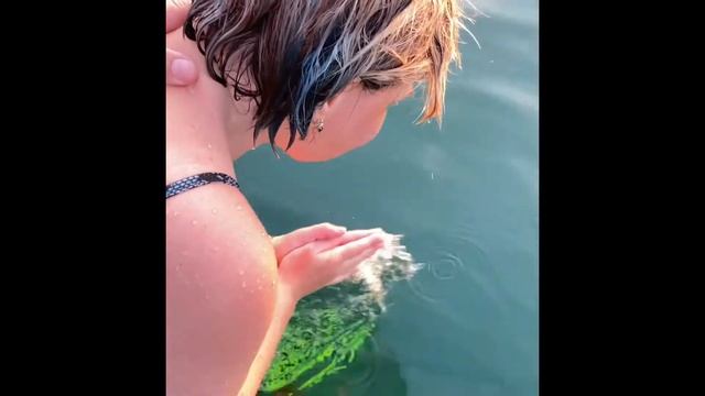 Akka Antedon. Утро. Море. Внутренняя борьба. Дрожь в коленках. Преодоление. Прыжок. Нырок...🏊♀️ смотреть онлайн