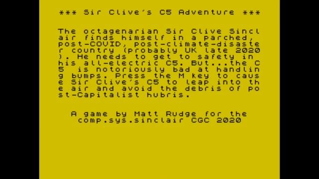 Clive Sinclair In Games, Arts And DemoScene | Клайв Синклер в Демках, Артах и Играх на ZX-Spectrum