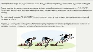 Техника выполнения низкого старта. Каримкулов М. Ж.