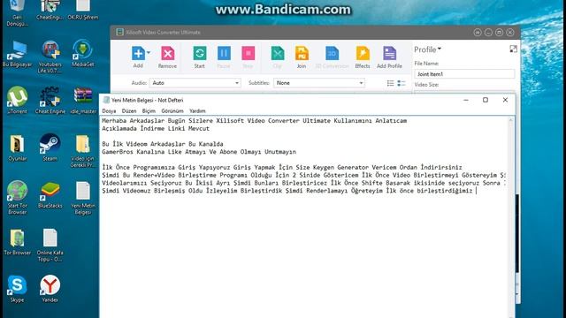 Xilisoft Video Converter Ultimate Kullanımı смотреть онлайн