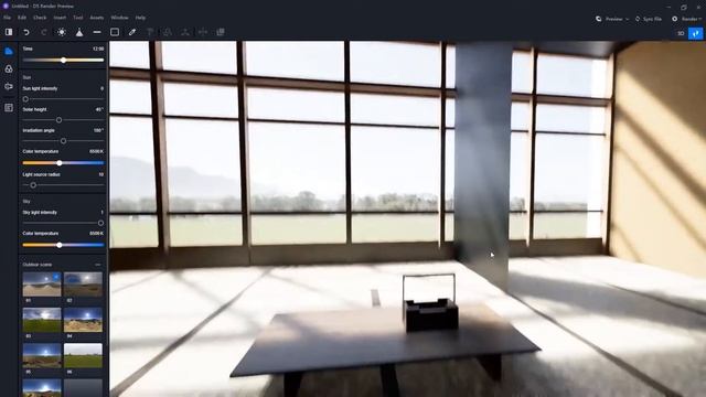 D5 Render Realtime Raytracing RTX Renderer Tutorial смотреть онлайн