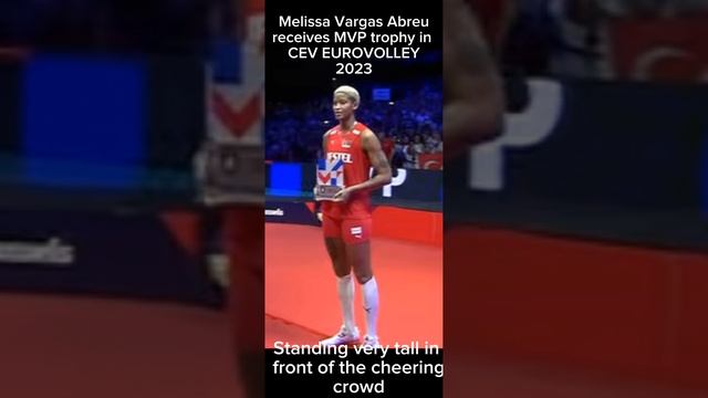 Super Melissa gets her consecutive MVP award last CEV Euro Volley 2023 her team Turkiye is Champion смотреть онлайн