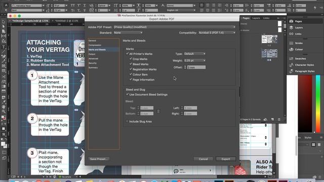 InDesign Export for Print смотреть онлайн