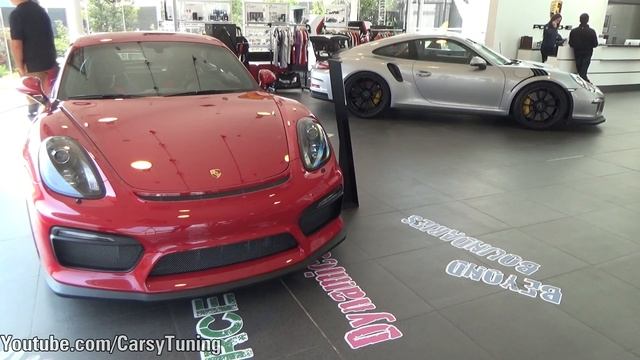Porsche 991 GT3 RS and Cayman GT4 смотреть онлайн