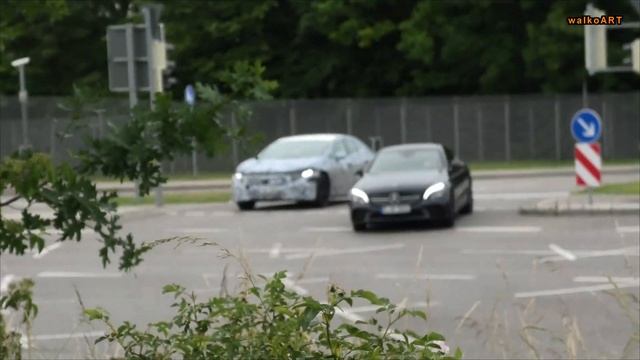 Mercedes Erlkönig EQS * die elektrische S-Klasse * the electric S-Class 2021 * 4K SPY VIDEO смотреть онлайн