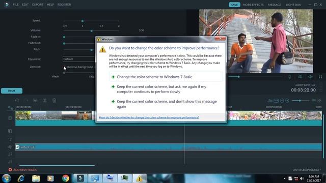 how to filmora me breagraund voice kayse nikal te hai hindi