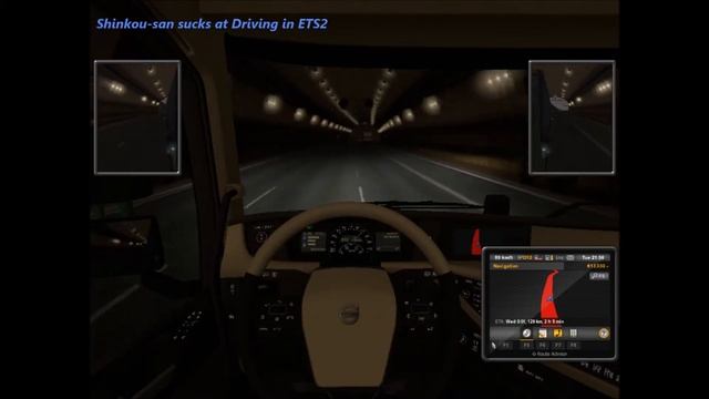 Euro Truck Simulator 2, Job 1: Night Driving Chaos Really Scares Me смотреть онлайн