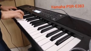 Новая Yamaha psr 383 , обзор звуков