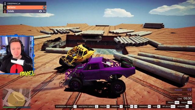 GTA 5 ONLINE Po Polsku💥SUMO na MAZE BANK, MAM PECHA! #2038 смотреть онлайн
