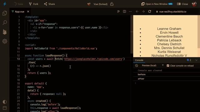 #32 Асинхронные хуки - Vue.js нюансы