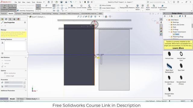 Sliding Door Mechanism in Solidworks смотреть онлайн