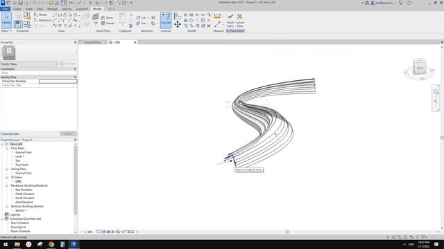 Revit Exercise (Day 952) - Mass Exercise