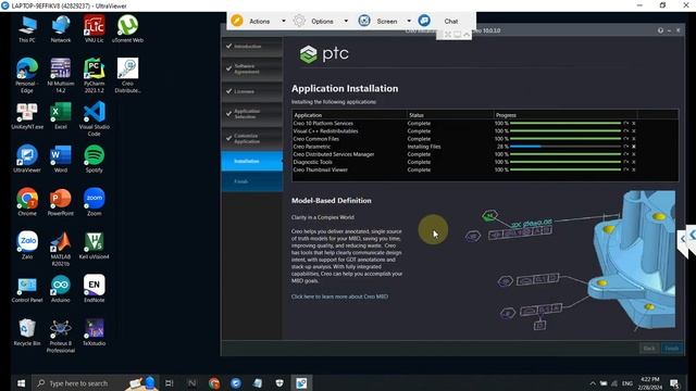 Hướng dẫn cài đặt PTC Creo 10 смотреть онлайн
