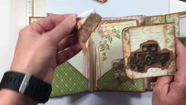 Graphic 45 Secret Garden Mini Album