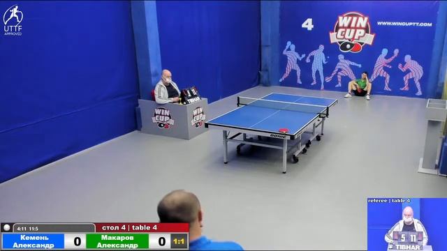 23:10 Кемень Александр 3-1 Макаров Александр стол 4 ЮГ-4 31.12.21 смотреть онлайн
