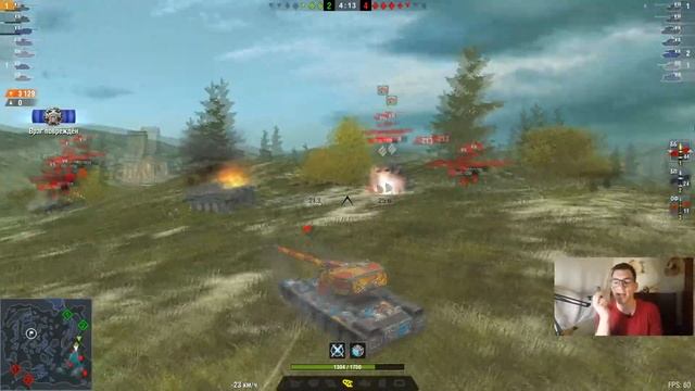 Emil I сравни с AMX 50 100 (WotBlitz)- Seid98