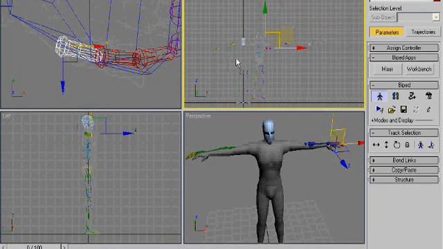 3ds max skinning and Physique 1 of 3 смотреть онлайн