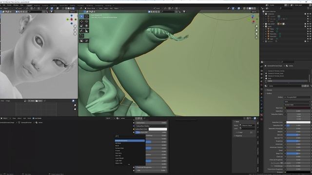Realistic Eyelashes [Blender 3D] смотреть онлайн