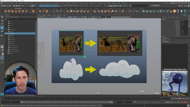 Free Maya Script: Auto-resize Plane to Texture Dimensions смотреть онлайн