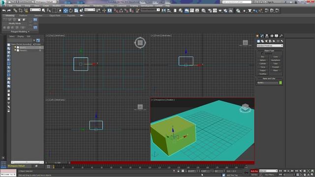 3Ds Max Key Frame Animation and Curve Editor смотреть онлайн