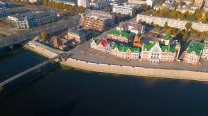 Царевококшайский кремль на берегу реки Малой Кокшаги