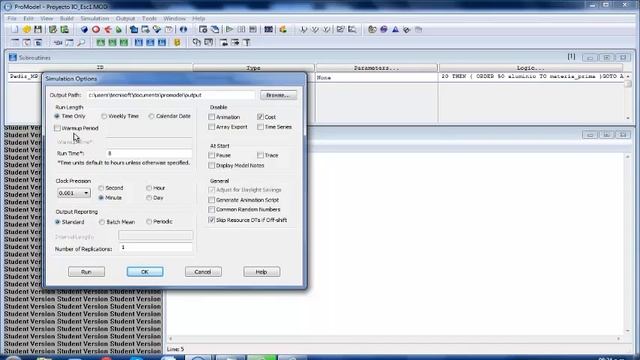 Simulación Utilizando Promodel para Analizar un Problema de Ing. Industrial смотреть онлайн