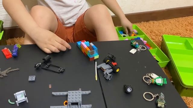 Сборка машинки Лего смотреть онлайн