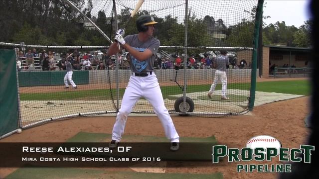 Reese Alexiades Prospect Video, OF, Mira Costa High School Class of 2016 смотреть онлайн