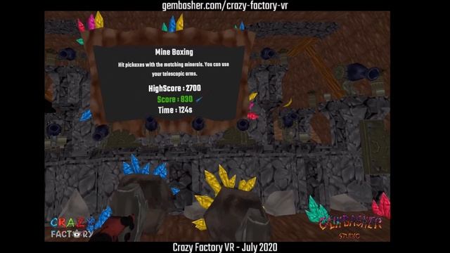 CrazyFactory VR, minigame : Mine Boxing смотреть онлайн
