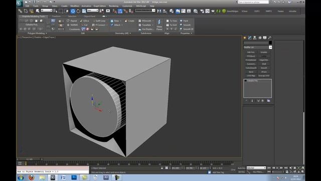 3Ds Max. Bridge Hole Technique Tip. Watch in HD смотреть онлайн