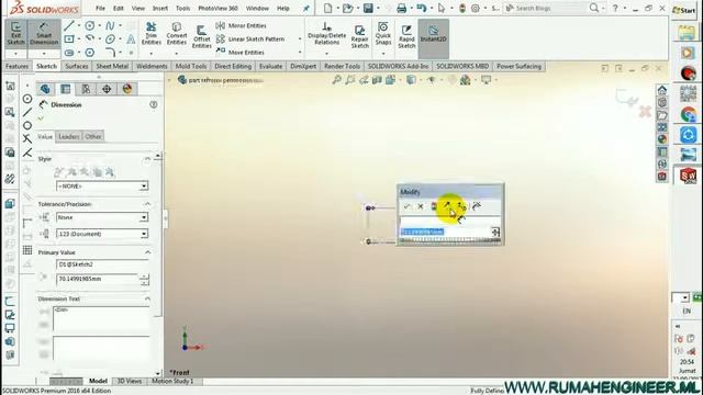 DASAR PEMBERIAN GAMBAR TEKNIK MENURUT ISO@tutorial solidworks смотреть онлайн