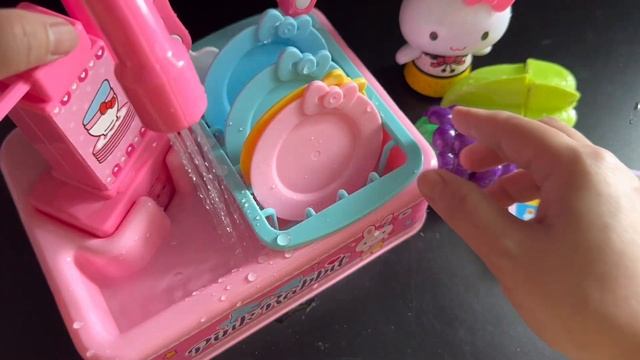 9 minutes Satisfying with Unboxing New Pink Rabbit 2 packs Sink and Juice Blender ASMR (no music) смотреть онлайн