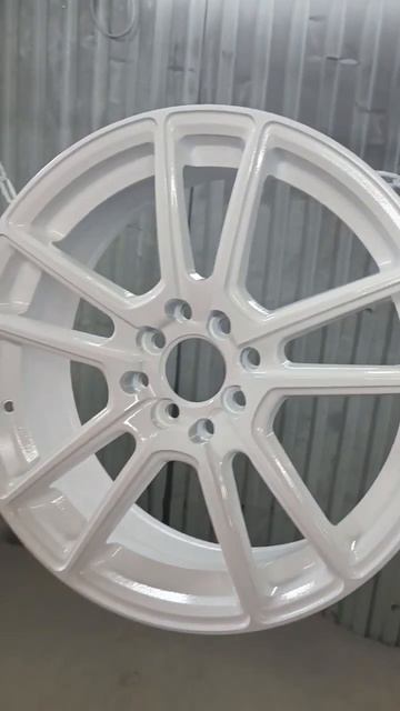 Powdercoating Порошковая покраска дисков Reno Logan смотреть онлайн