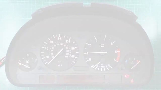 BMW E39 instrument cluster repair before and after смотреть онлайн