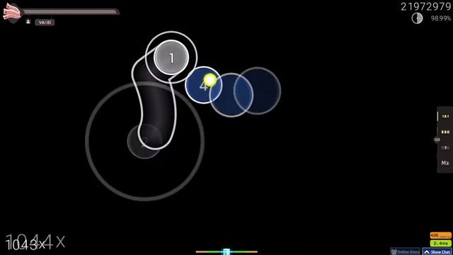 My BEST sightread play so far | osu! смотреть онлайн