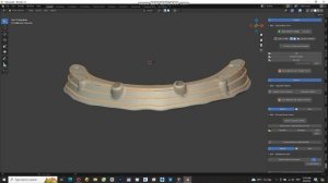 Design iBar on blender for dental 4.0