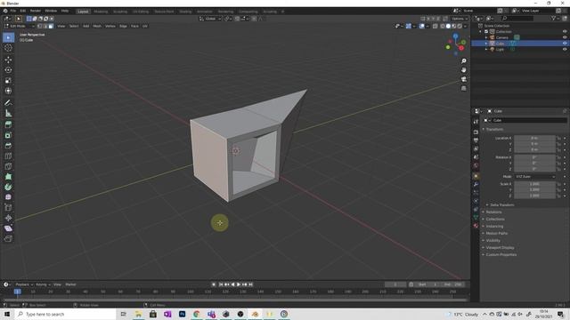 Blender: How to extrude смотреть онлайн