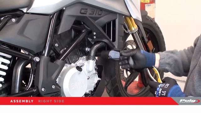 REF. 8566N Puig Frame Sliders R12 Model for BMW G310GS 17’- / G310R 17’- смотреть онлайн