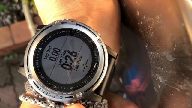 Garmin Descent MK1 - Change Training Page смотреть онлайн